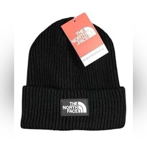 The North Face Classic Black Knit Beanie-NWT
